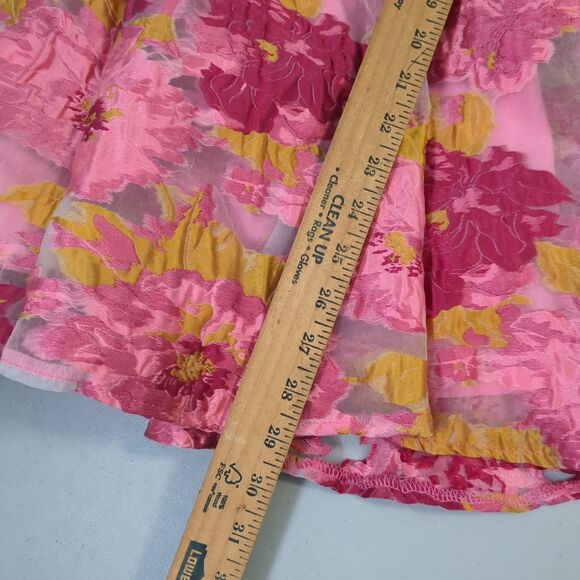 Selfie Leslie Perfect Match Puff Sleeve Low Back Mini Dress Pink extra small - Picture 3 of 6